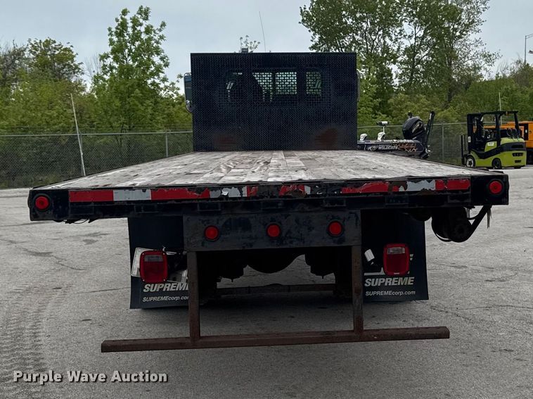 image for item YA3379 2012 Peterbilt 337 flatbed truck