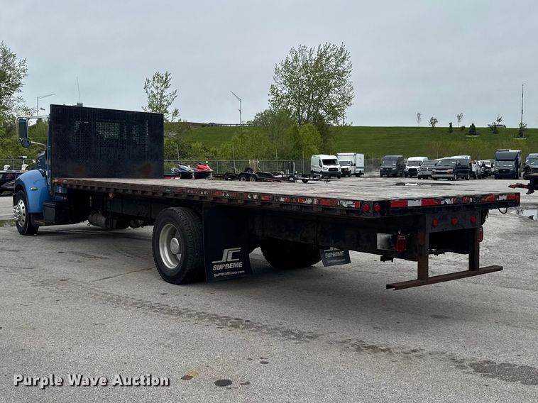 image for item YA3379 2012 Peterbilt 337 flatbed truck