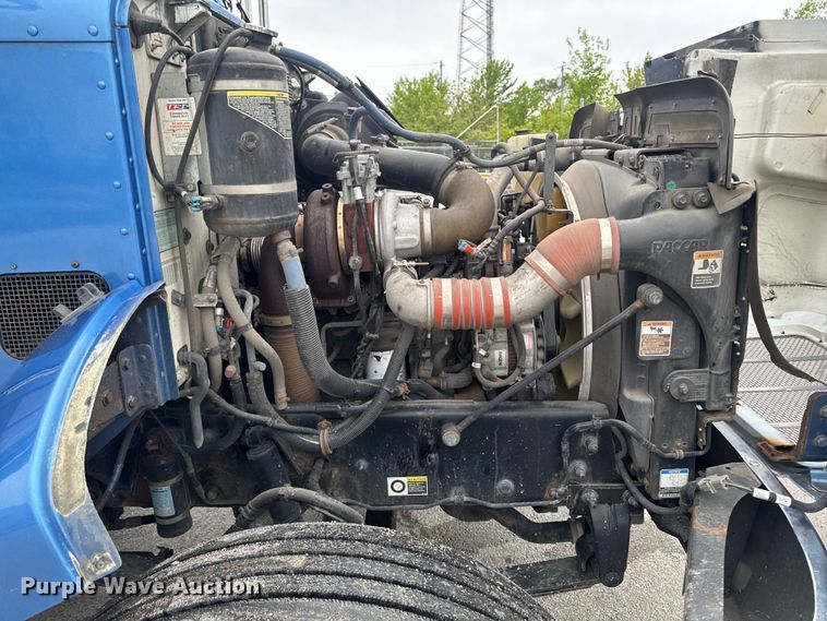 image for item YA3379 2012 Peterbilt 337 flatbed truck