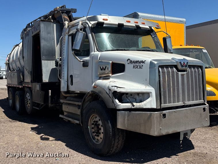 image for item YA3452 2024 Western Star 47X hydrovac truck