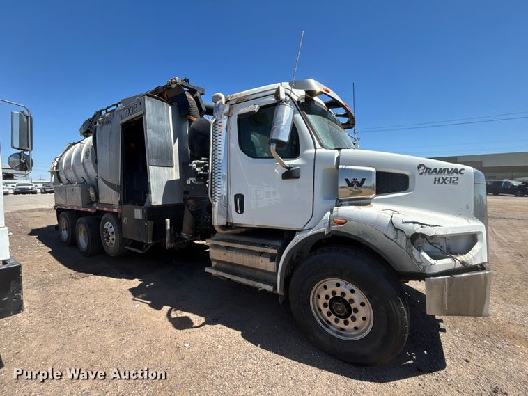 image for item YA3452 2024 Western Star 47X hydrovac truck