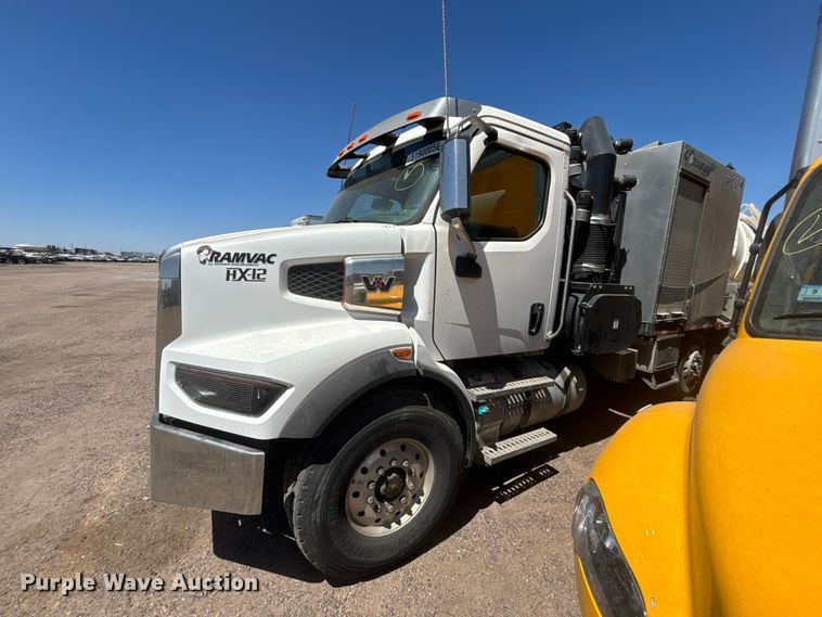 image for item YA3452 2024 Western Star 47X hydrovac truck