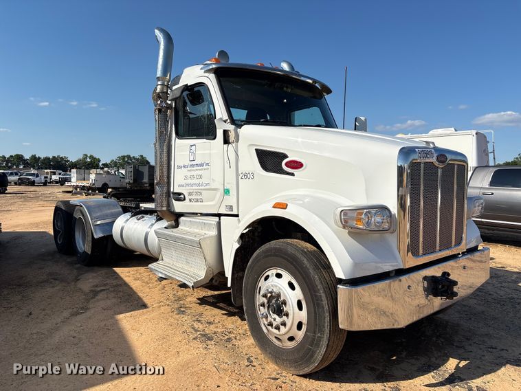 image for item YA3488 2023 Peterbilt 567 semi truck