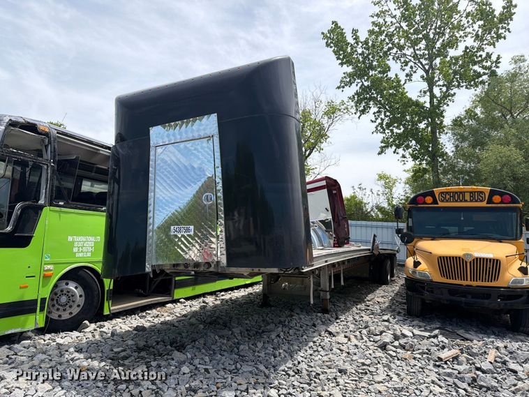 image for item YA3639 2024 Extreme Trailers side curtain trailer