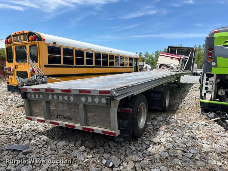 image for item YA3639 2024 Extreme Trailers side curtain trailer