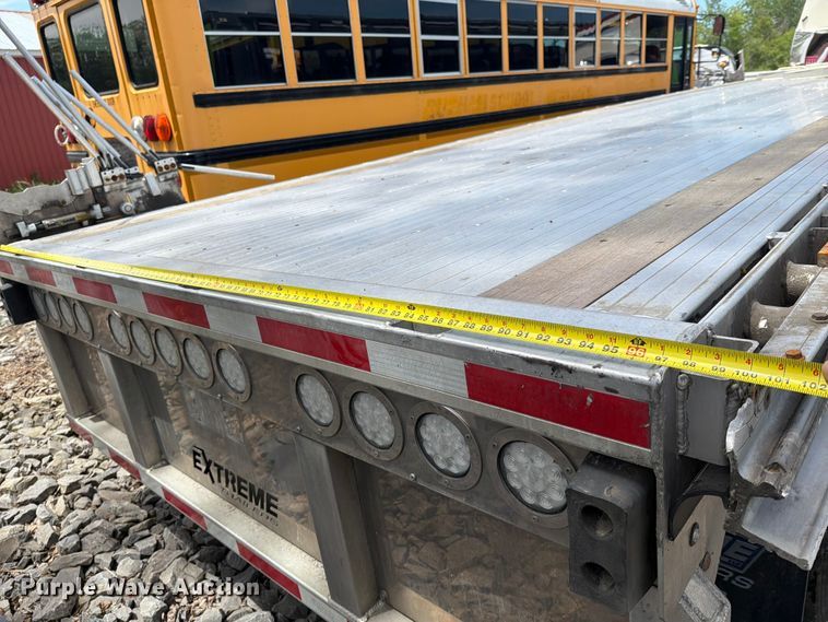 image for item YA3639 2024 Extreme Trailers side curtain trailer