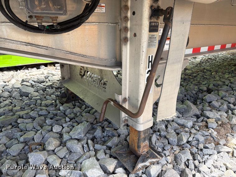 image for item YA3639 2024 Extreme Trailers side curtain trailer
