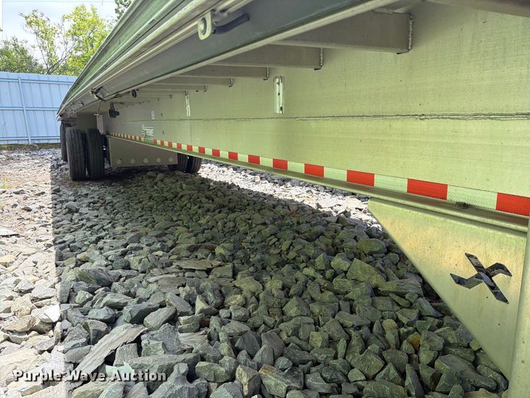 image for item YA3639 2024 Extreme Trailers side curtain trailer