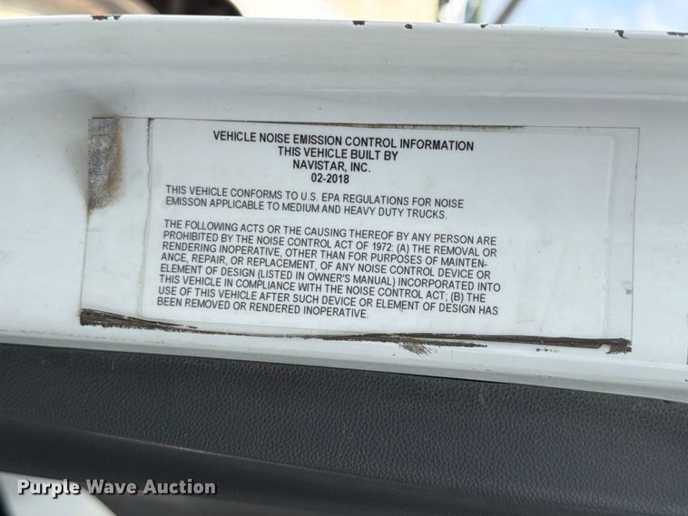 image for item YA3667 2019 International LT625 semi truck