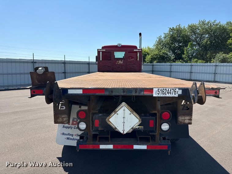 image for item YA3740 2015 Kenworth T880 flatbed truck