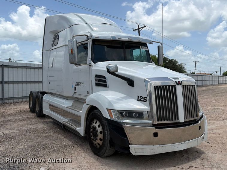 image for item YA3812 2022 Western Star 5700XE semi truck