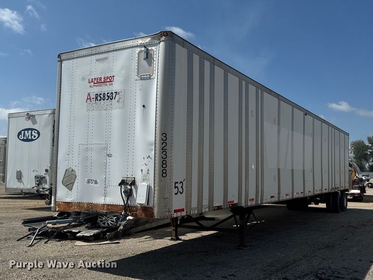1995 Wabash dry van trailer