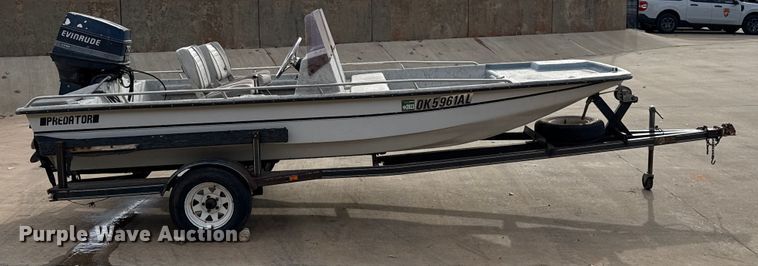 image for item DK3540 1991 Predator boat