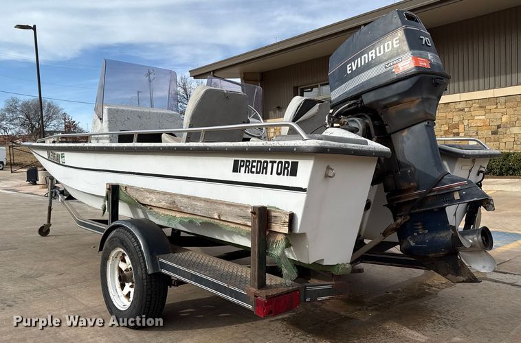 image for item DK3540 1991 Predator boat