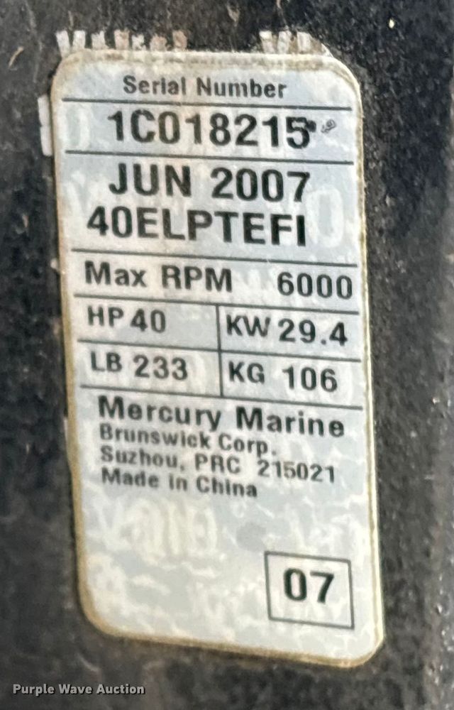 image for item EG8328 1994 Lowe boat