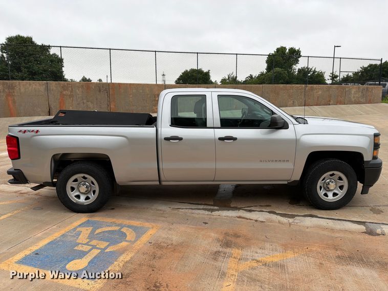 image for item EW0343 2015 Chevrolet Silverado 1500 Ext. Cab pickup truck