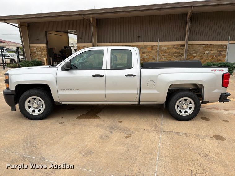 image for item EW0343 2015 Chevrolet Silverado 1500 Ext. Cab pickup truck