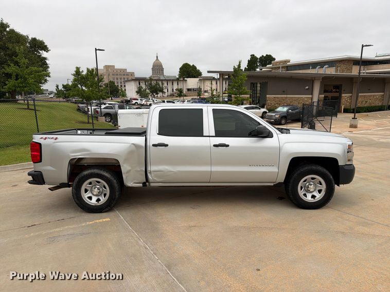 image for item EW0345 2016 Chevrolet Silverado 1500 Crew Cab pickup truck