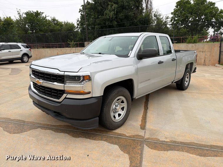 image for item EW0346 2017 Chevrolet Silverado 1500 Ext. Cab pickup truck