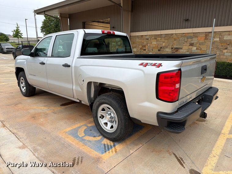 image for item EW0349 2018 Chevrolet Silverado 1500 Crew Cab pickup truck