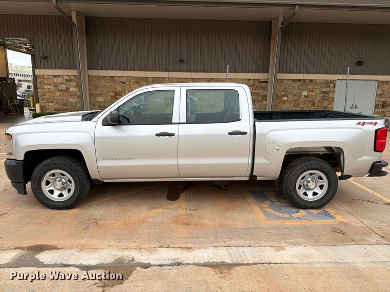 image for item EW0349 2018 Chevrolet Silverado 1500 Crew Cab pickup truck