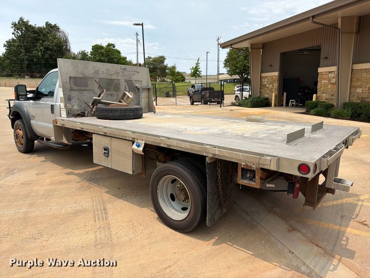 image for item EW0356 2013 Ford F550 Super Duty dump flatbed truck