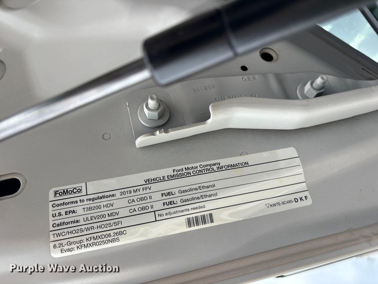 image for item EW0362 2019 Ford F250 Super Duty Crew Cab pickup truck
