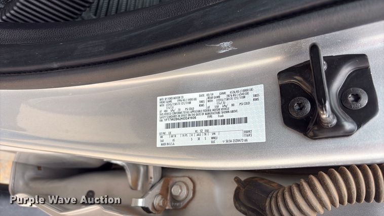image for item EW0362 2019 Ford F250 Super Duty Crew Cab pickup truck