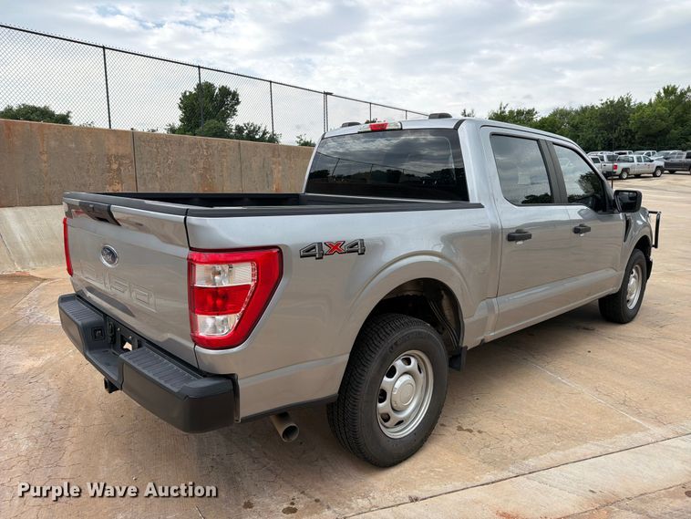 image for item EW0363 2022 Ford F150 Crew Cab pickup truck