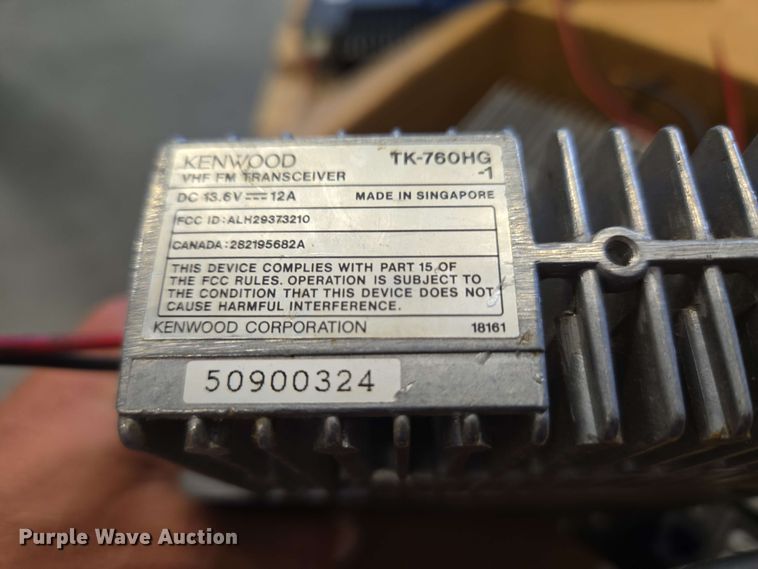 image for item EW0369 Kenwood/Midland/Securicor Radio equipment