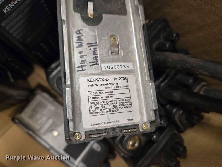 image for item EW0369 Kenwood/Midland/Securicor Radio equipment