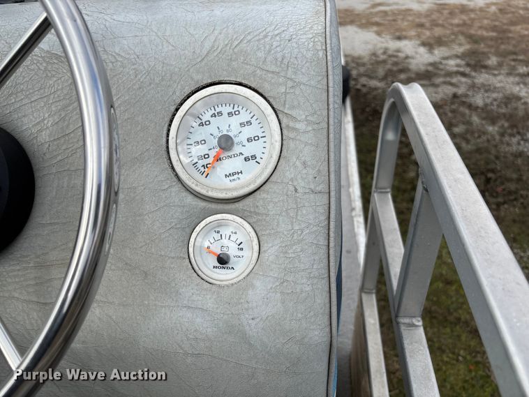 image for item FI1567 1984 Lowe Sunbird pontoon boat