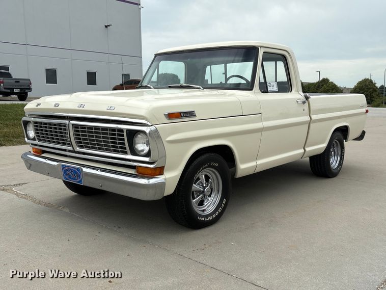 image for item DO5308 1970 Ford F100 pickup truck