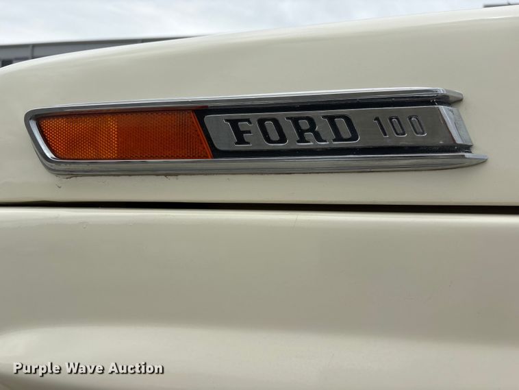 image for item DO5308 1970 Ford F100 pickup truck