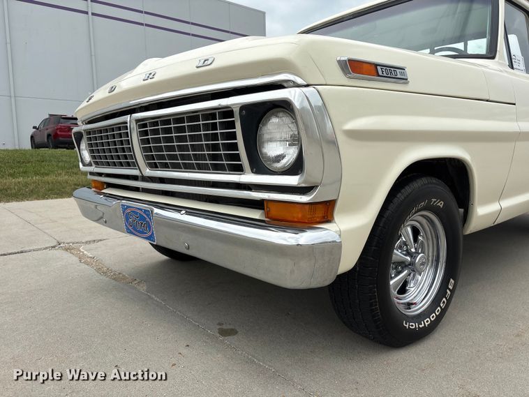 image for item DO5308 1970 Ford F100 pickup truck