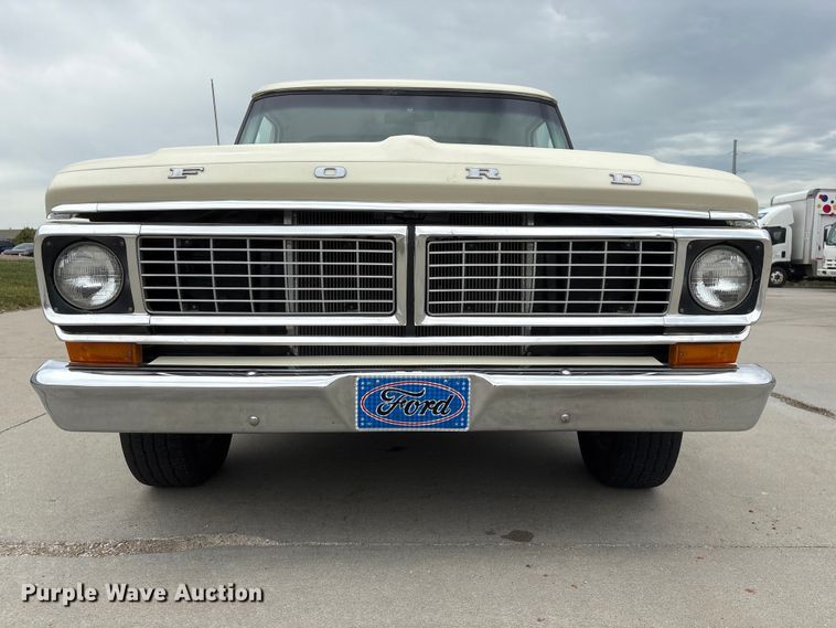 image for item DO5308 1970 Ford F100 pickup truck