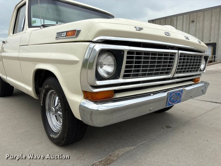 image for item DO5308 1970 Ford F100 pickup truck