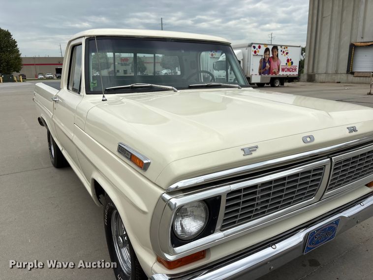 image for item DO5308 1970 Ford F100 pickup truck