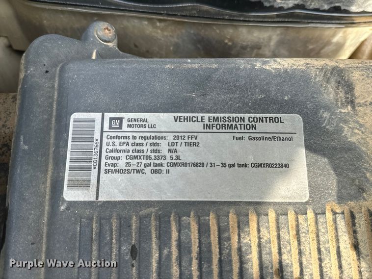 image for item DQ0015 2012 GMC Sierra 1500 Crew Cab pickup truck