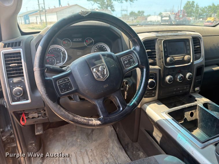image for item DQ7942 2015 RAM 1500 Crew Cab pickup truck