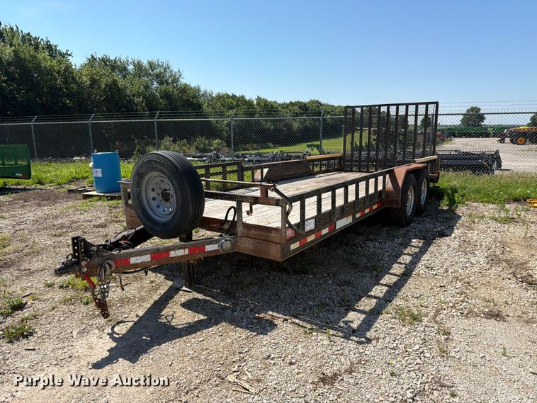 image for item DQ7950 2013 Eagle Trailer Co. utility trailer
