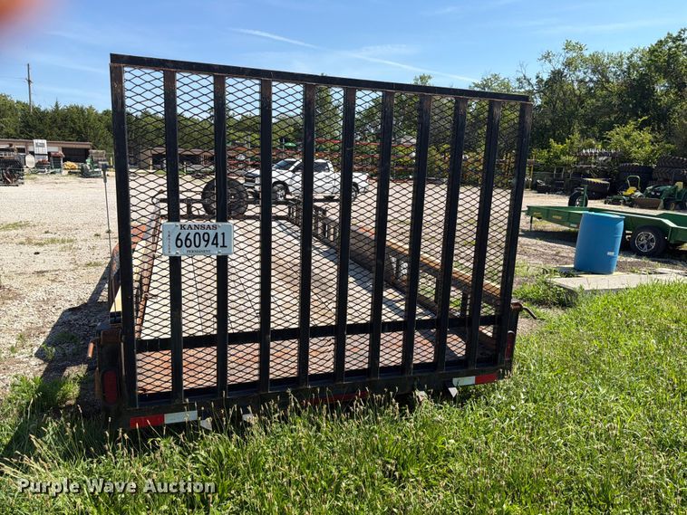 image for item DQ7950 2013 Eagle Trailer Co. utility trailer