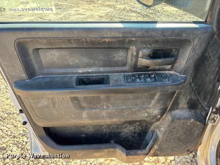 image for item DU6320 2021 RAM 3500 Crew Cab utility bed pickup truck