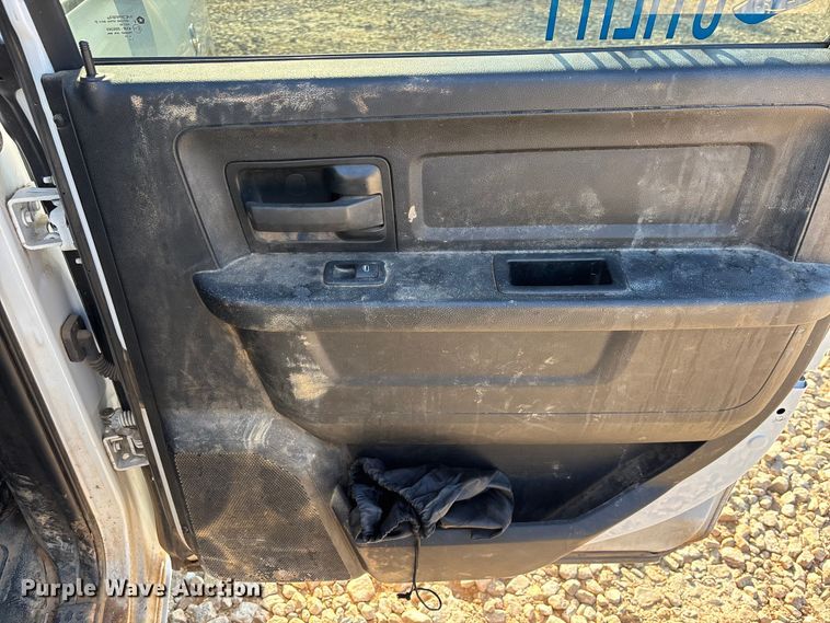 image for item DU6320 2021 RAM 3500 Crew Cab utility bed pickup truck