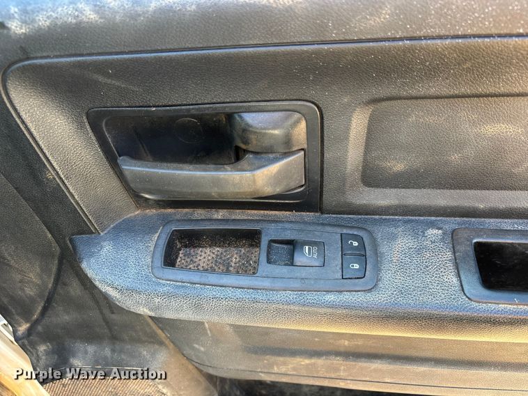 image for item DU6320 2021 RAM 3500 Crew Cab utility bed pickup truck