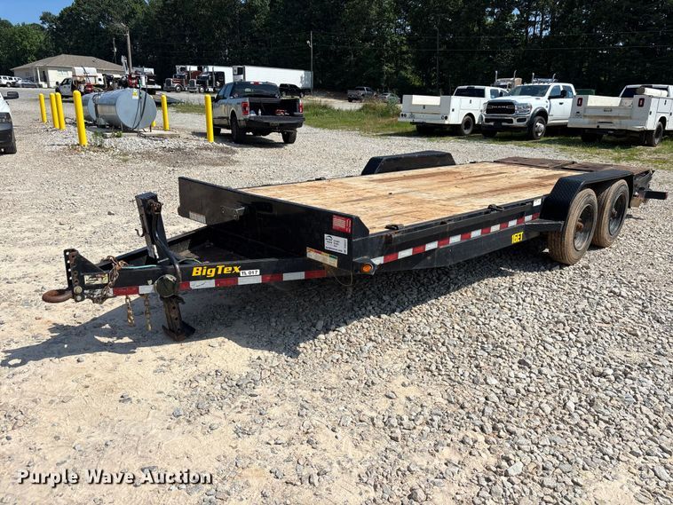 image for item DU6321 2021 BigTex equipment trailer