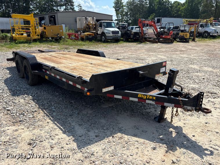 image for item DU6321 2021 BigTex equipment trailer