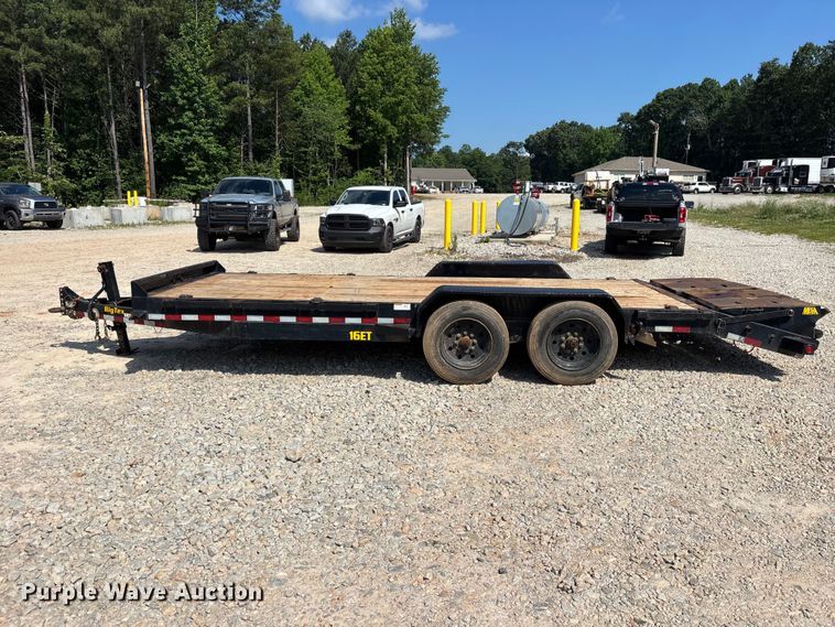 image for item DU6321 2021 BigTex equipment trailer