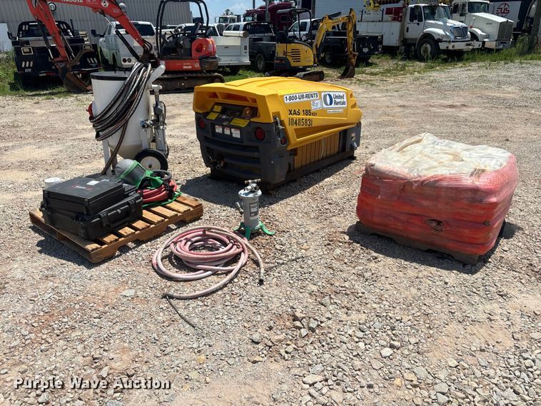 image for item DU6326 Atlas Copco XAS 185 KD7 air compressor