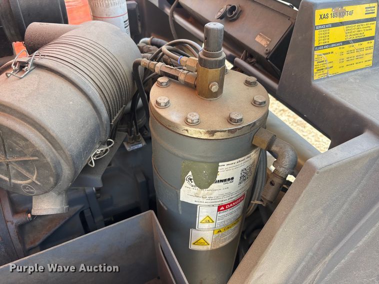 image for item DU6326 Atlas Copco XAS 185 KD7 air compressor